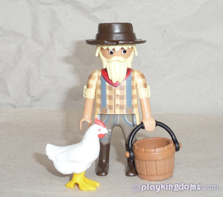 playmobil movie 1 fermier cowboy